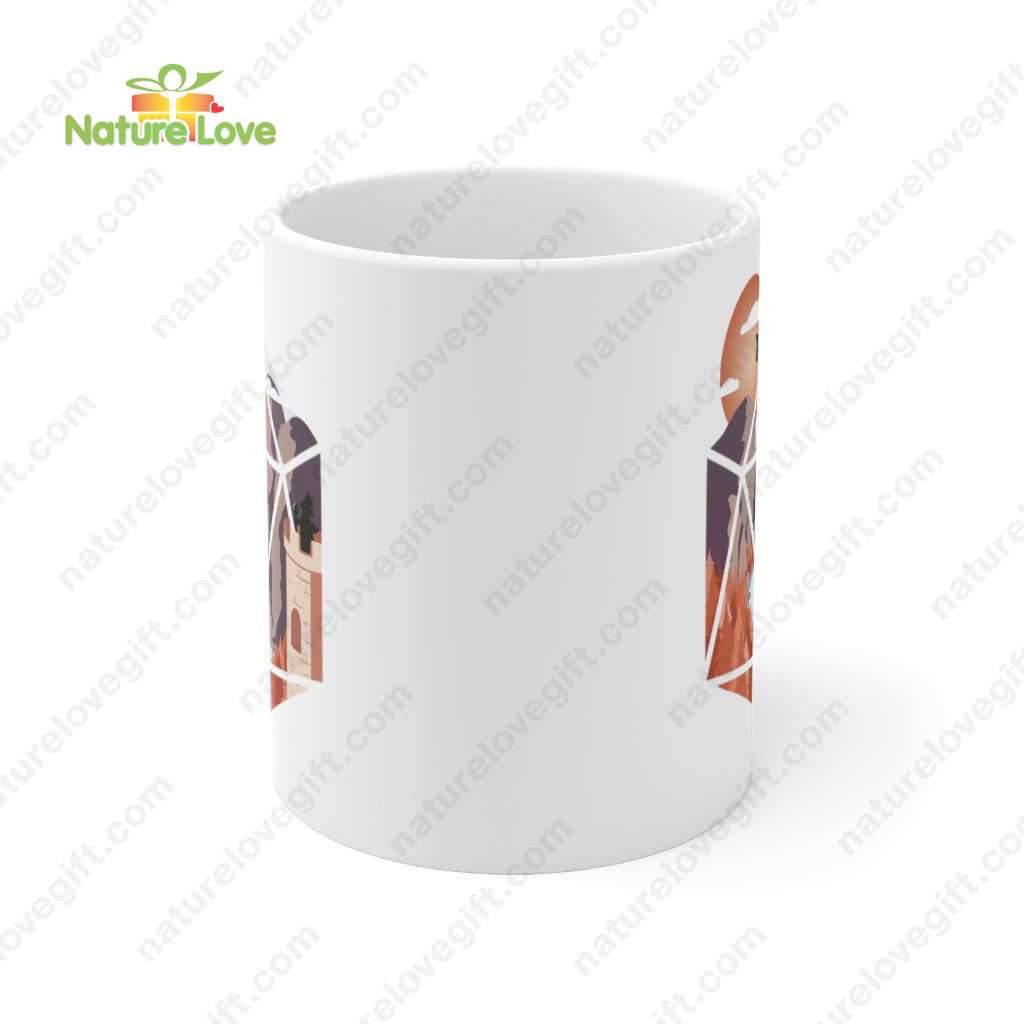 The Arrival D20 Mug DnD Dungeons and Dragons Gift