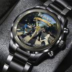 The Beatles 65th Anniversary Black Stainless Steel Watch – TANTN19761
