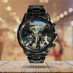 The Beatles 65th Anniversary Black Stainless Steel Watch – TANTN19761