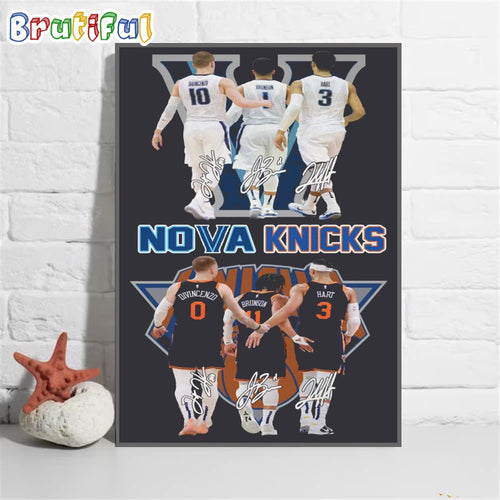 The Birth Of The Nova Knicks Wall Art Poster Canvas