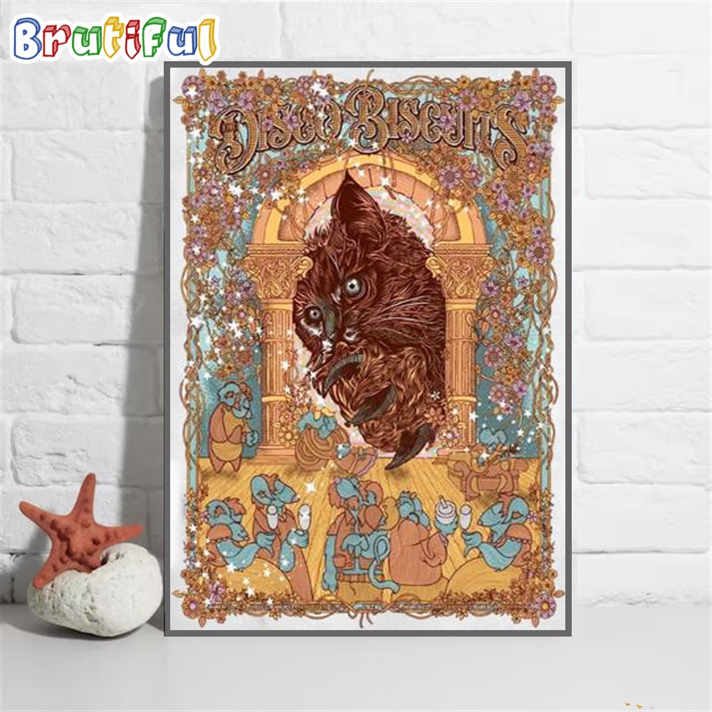 The Disco Biscuits March 2024 Empire Live Albany NY Wall Art Poster Canvas