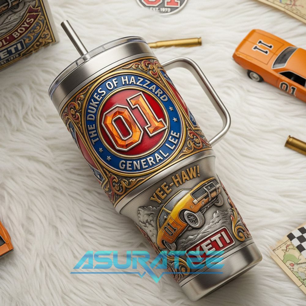 The Dukes of Hazzard General Lee Special YETI Tumbler