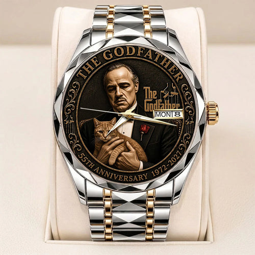 The Godfather 55th Anniversary Alloy Luxury Quartz Watch - TANTN25234