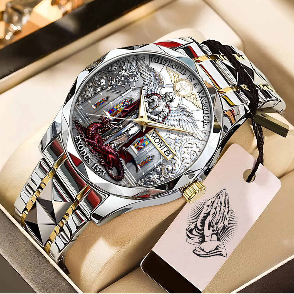 The Lord Is Warrior Alloy Luxury Quartz Watch – TANTN19691