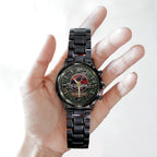 The Lost World: Jurassic Park 30th Anniversary Black Stainless Steel Watch - TMTHU8772