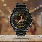 The Lost World: Jurassic Park 30th Anniversary Black Stainless Steel Watch - TMTHU8773