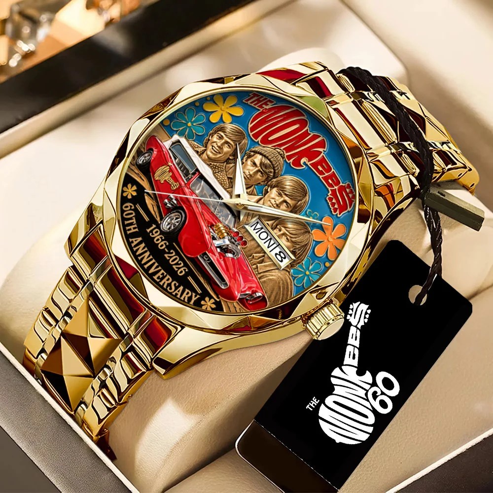 The Monkees 60th Anniversary Alloy Luxury Quartz Watch – TANTN25505