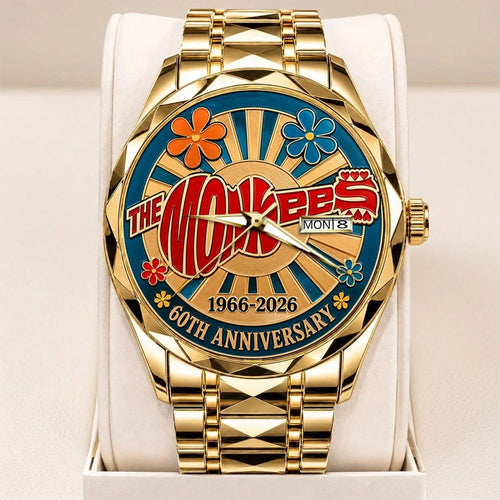 The Monkees 60th Anniversary Alloy Luxury Quartz Watch – TANTN25506