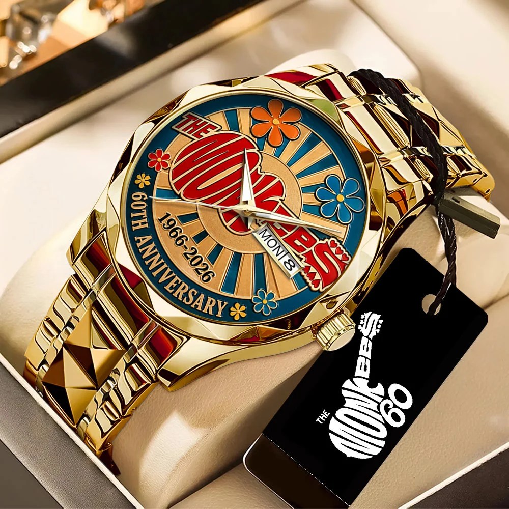 The Monkees 60th Anniversary Alloy Luxury Quartz Watch – TANTN25506