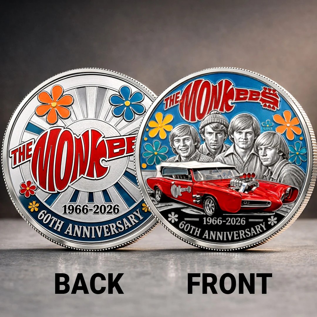 The Monkees 60th Anniversary Commemorative Coin – TANTN25504