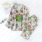The Muppets Funny Christmas Pajamas Muppet Dream of A Green Disney Pajama Set