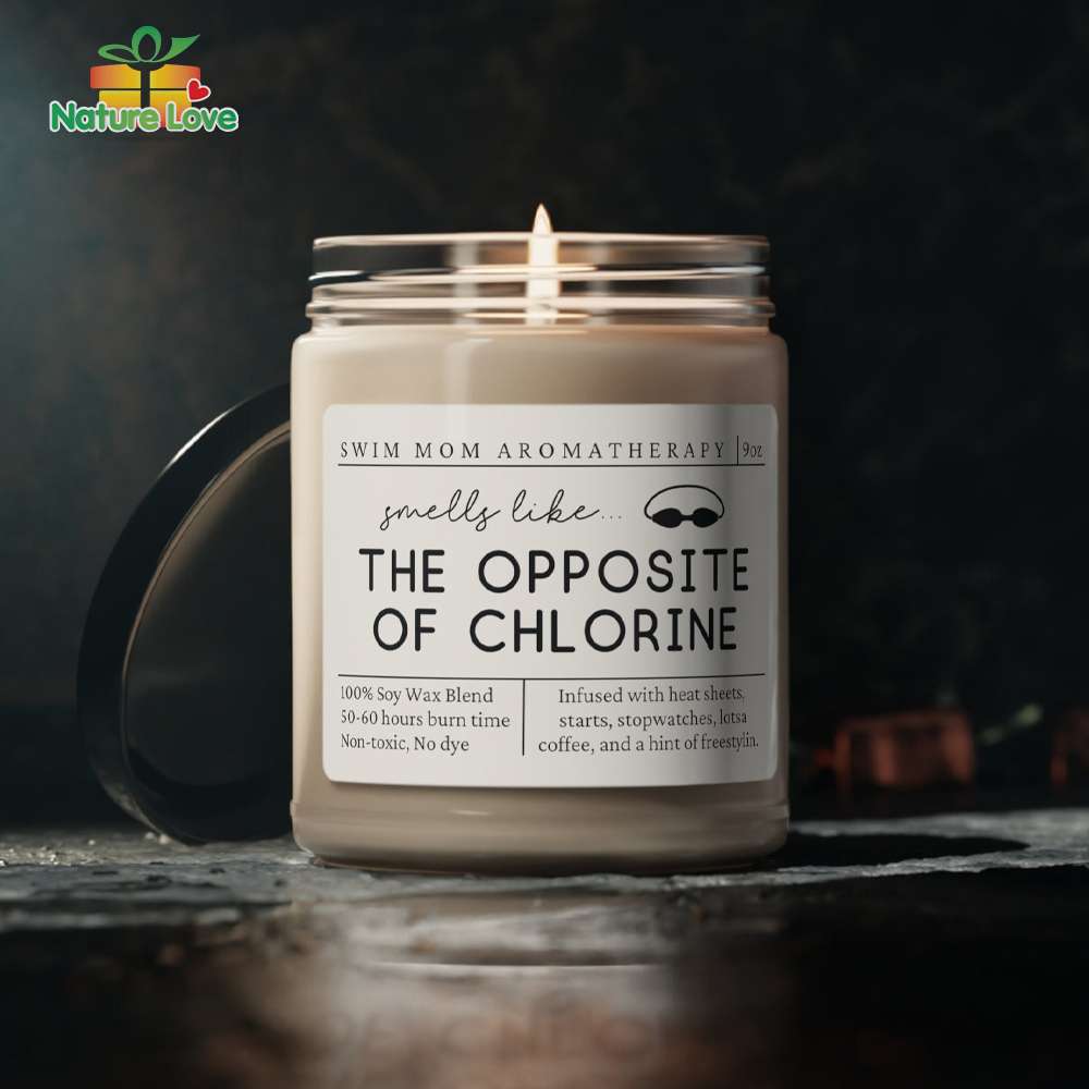 Swim Mom Candle, The Opposite of Chlorine Smell Candle