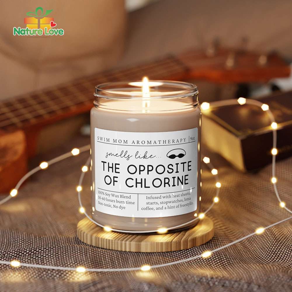 Swim Mom Candle, The Opposite of Chlorine Smell Candle