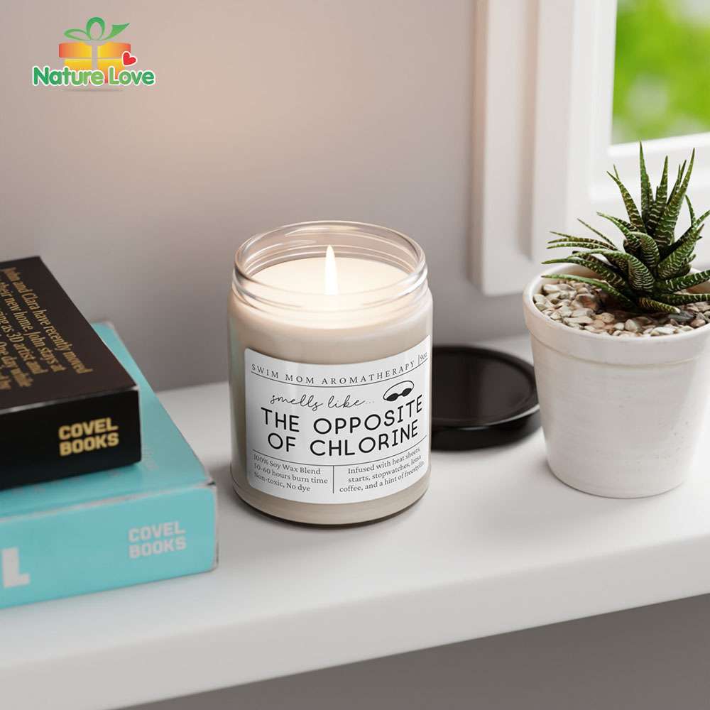 Swim Mom Candle, The Opposite of Chlorine Smell Candle