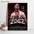 The Rated-R Superstar Edge Defeats Demon Finn Balor Inside Hell In A Cell Wall Art Poster Canvas