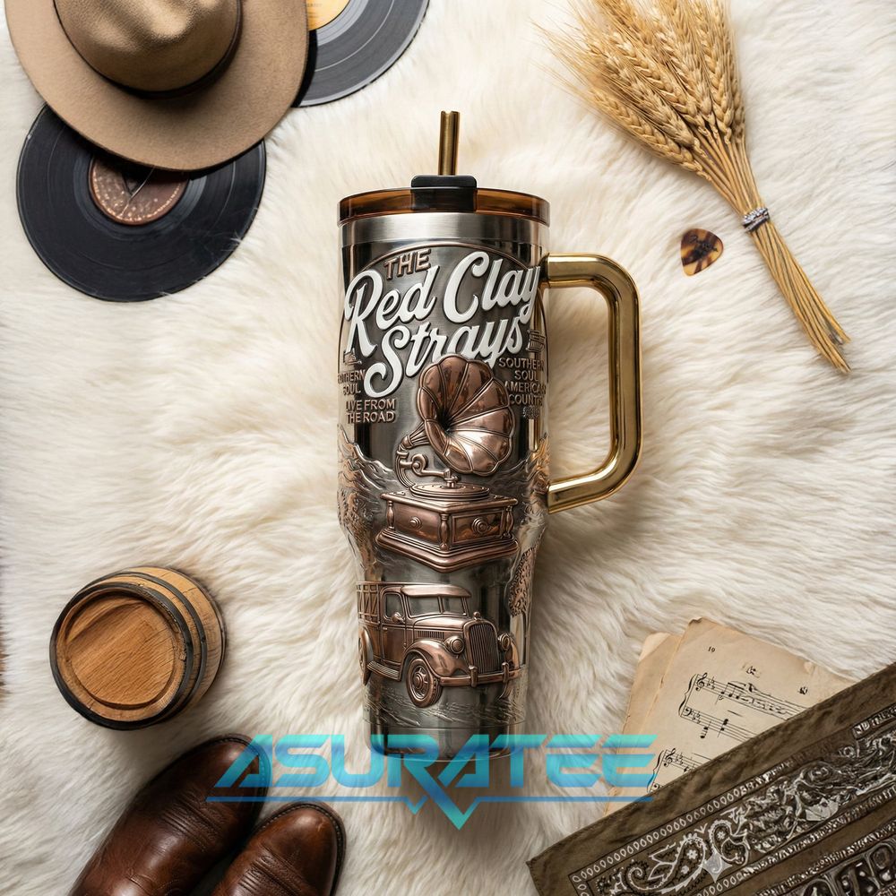The Red Clay Strays American Country YETI Tumbler