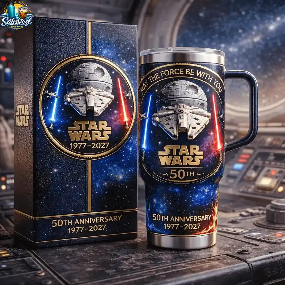 The Star Wars 50th Anniversary Commemorative Tumbler