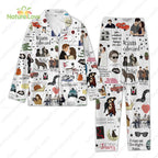 The Twilight Saga Pajamas Set Edward Bella Pajama Vampire PJs Xmas Gift For Fan