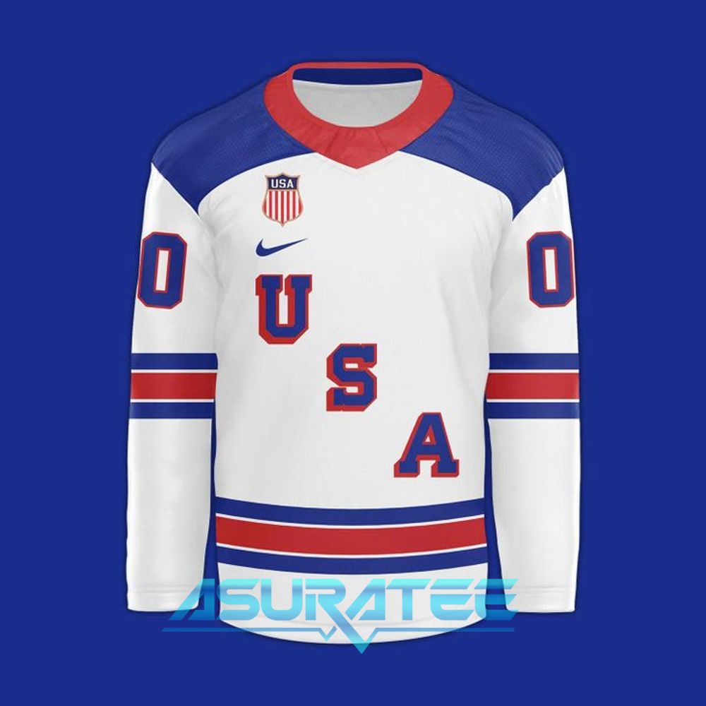 The USA Olympic White Hockey Jersey 2026