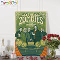 The Zombies June 7 2024 The Barbican London UK Wall Art Poster Canvas
