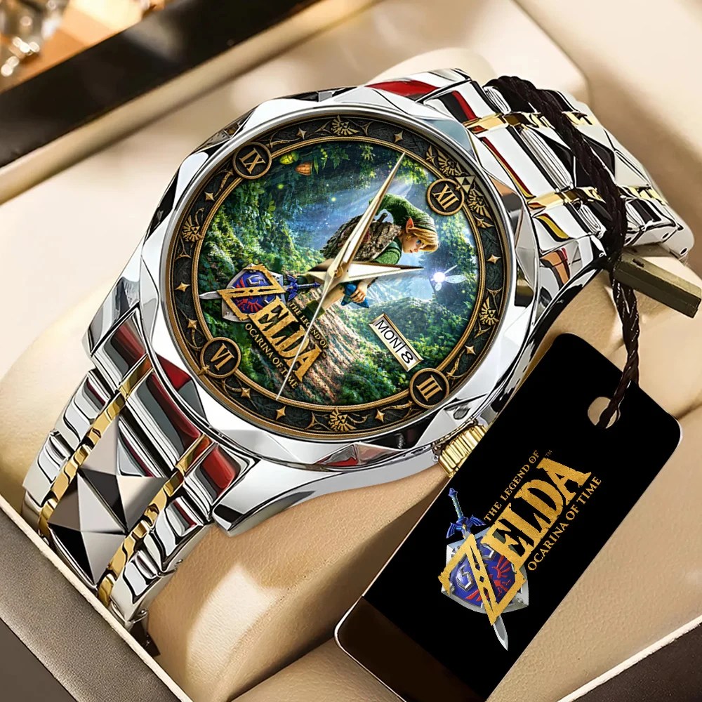 The Legend of Zelda: Ocarina of Time Alloy Luxury Quartz Watch – GNE8632