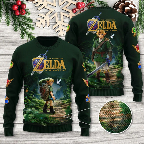 The Legend of Zelda: Ocarina of Time Ugly Sweater – GNE8617