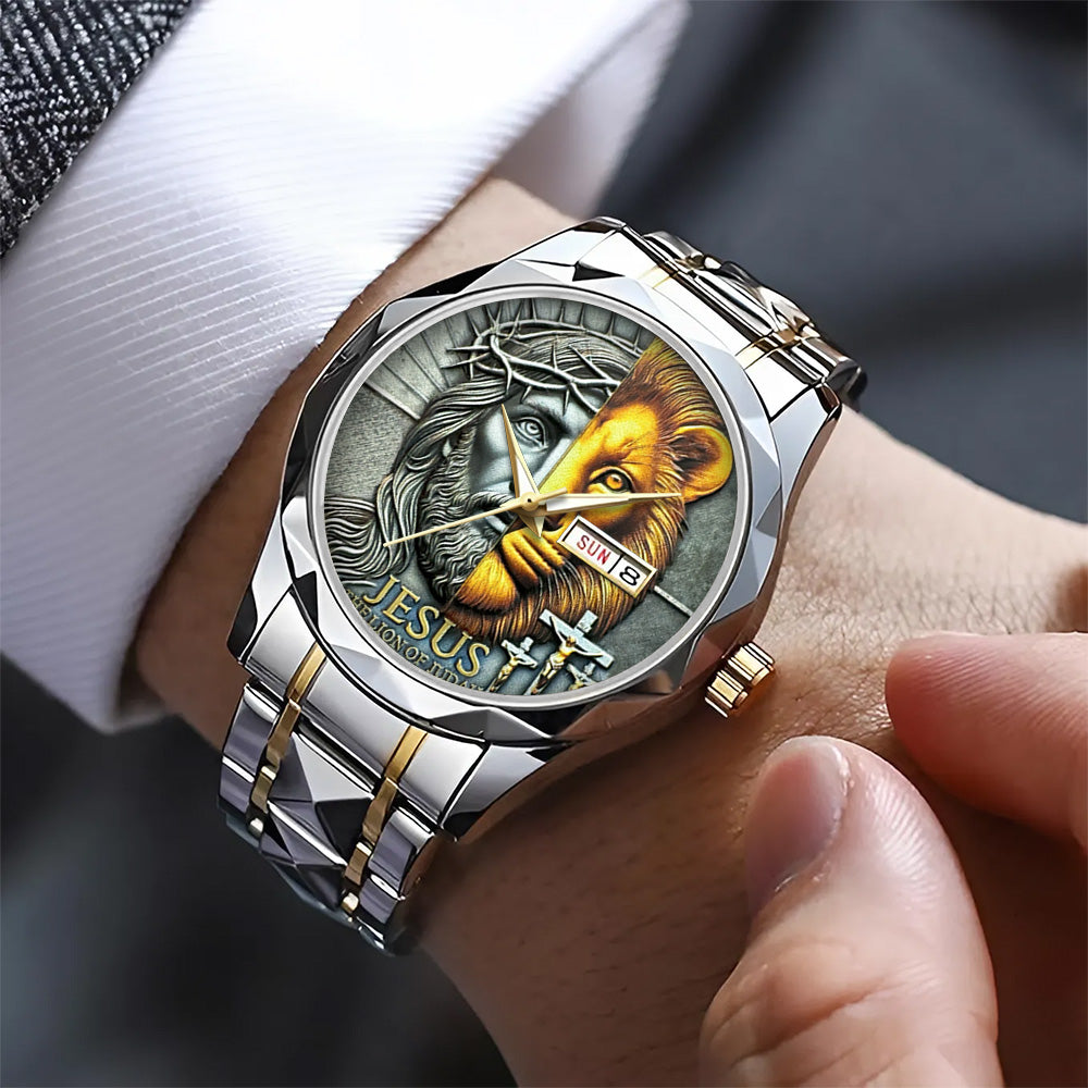 The Lion Of Judah Alloy Luxury Quartz Watch – TANTN 14881