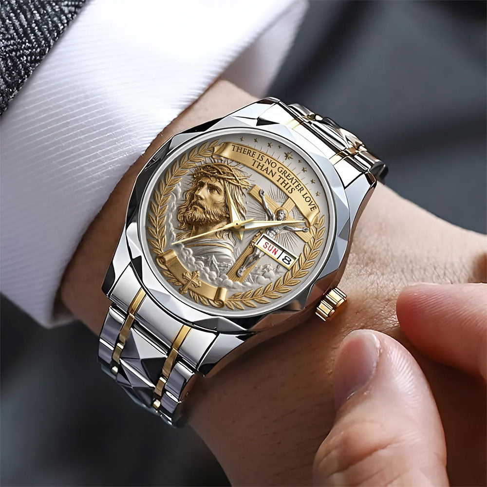 There Is No Greater Love Than This Alloy Luxury Quartz Watch - TANTN24280