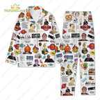Threat Level Midnight Pajamas Set The Office Movie Dunder Mifflin Pajama