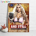 Tiffany Stratton Is The NXT Womens Champion At WWE NXT The Great American Bash 2023 Wall Art Poster Canvas