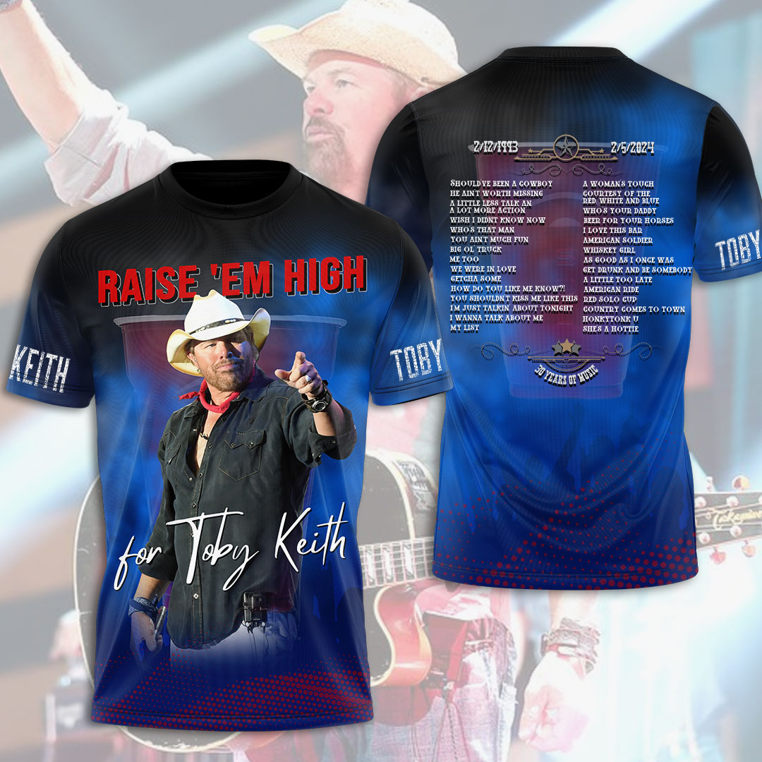 Toby Keith 3D Apparel – MAITM 6781