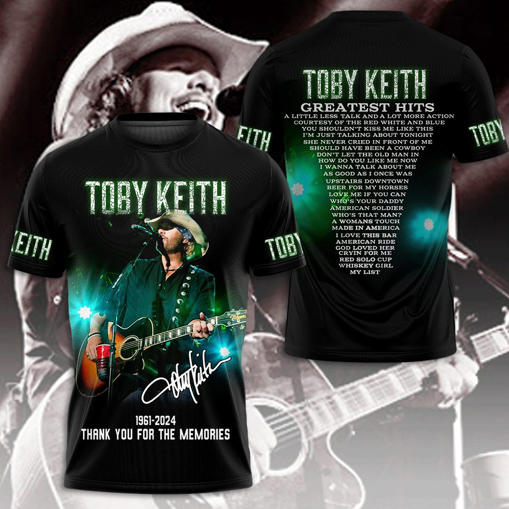 Toby Keith 3D Apparel – MAITM 6823