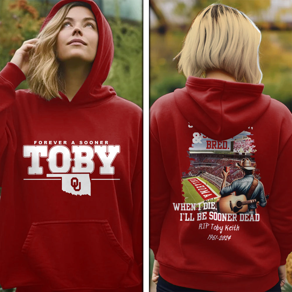 Toby Keith x Oklahoma Sooners Football 3D Apparel – MAITM 6564