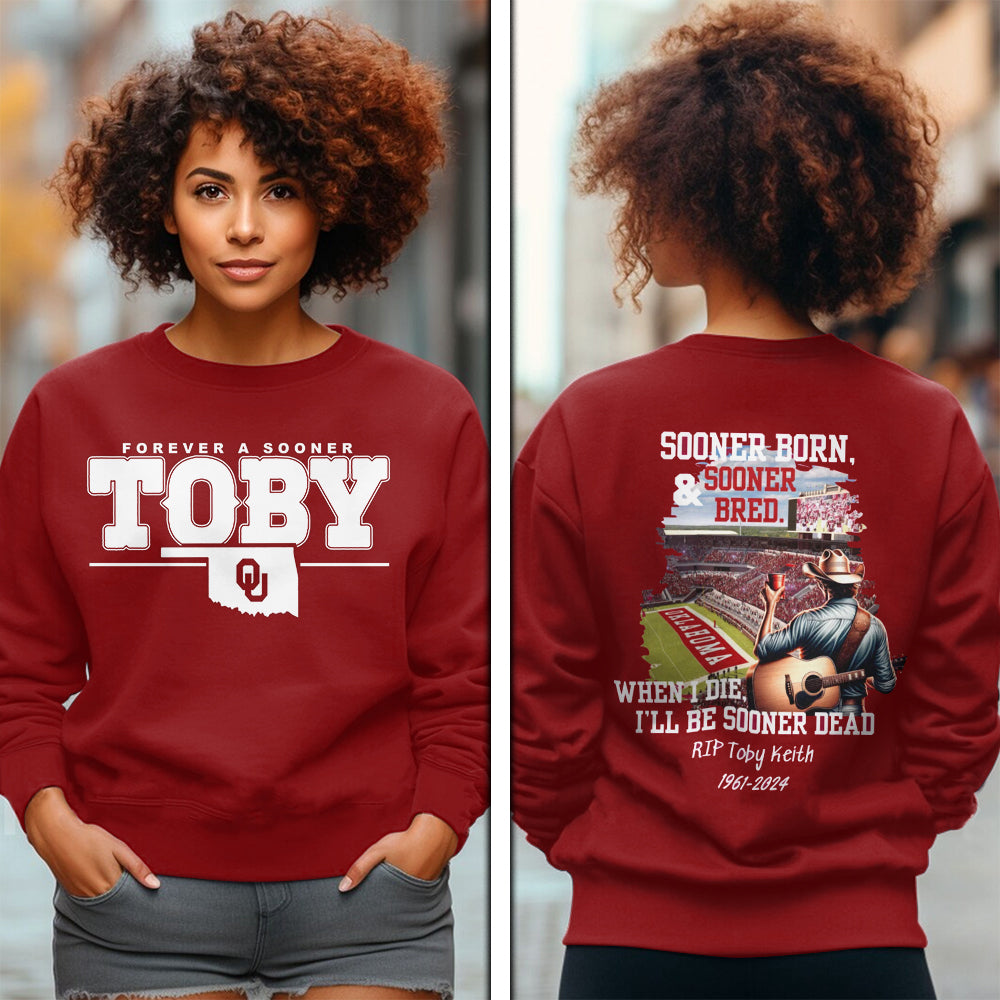 Toby Keith x Oklahoma Sooners Football 3D Apparel – MAITM 6564