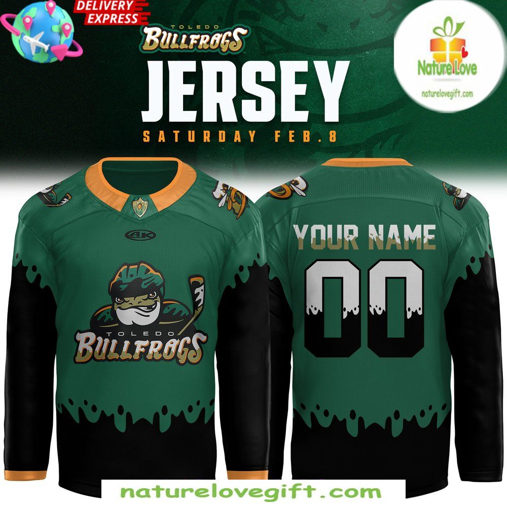 Toledo Bullfrogs 2026 Hockey Jersey Uniform