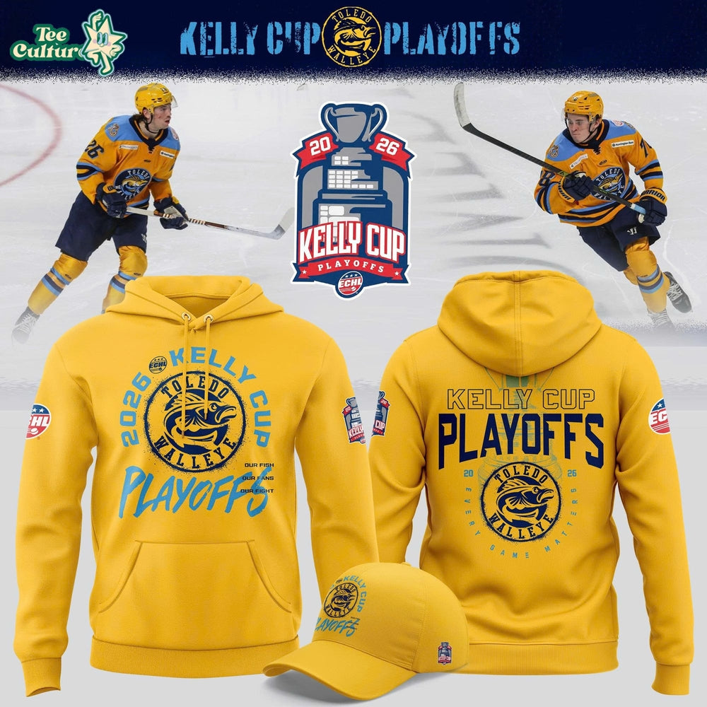 Toledo Walleye 2026 Kelly Cup Playoffs Hoodie
