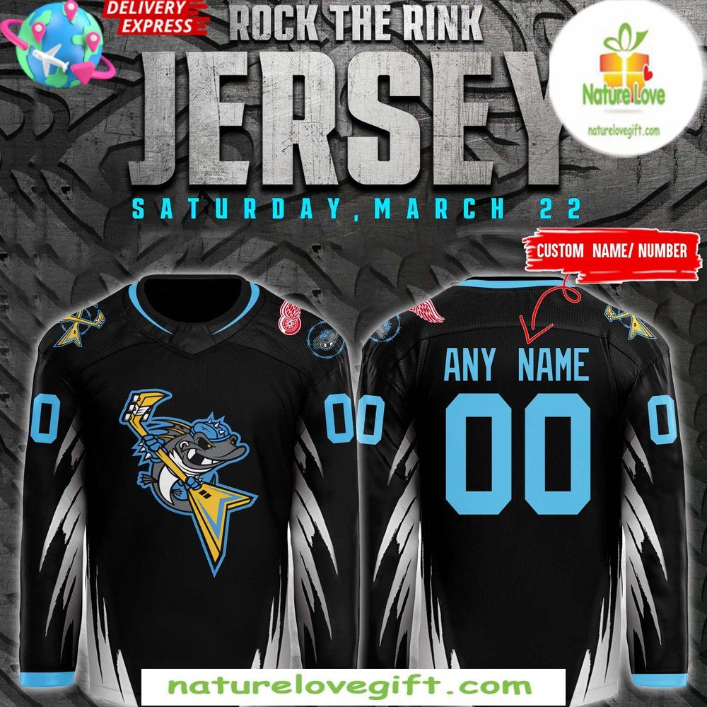 Toledo Walleye 2026 Rock the Rink Hockey Jersey