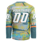 Toledo Walleye x Margaritaville Night 2025 Special Hockey Jersey