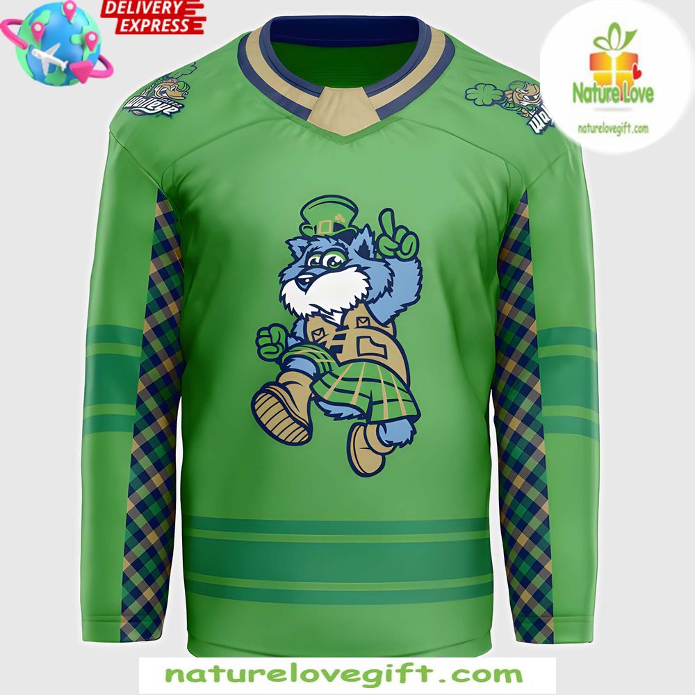 Toledo Walleye St CatTricks Day 2026 Hockey Jersey