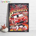 Toni Breidinger March 2024 Raising Cane’s Toni Breidinger Arca Tour Poster Canvas