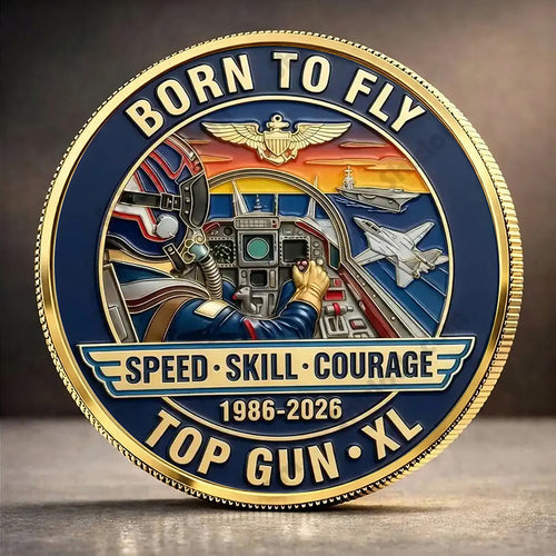 Top Gun 40th Anniversary Commemorative Coin – GNE6090