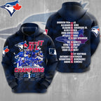 Toronto Blue Jays 2025 American League Champions 3D Apparel – MAITM13517