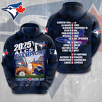 Toronto Blue Jays 2025 American League Champions 3D Apparel – MAITM13580