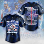 Toronto Blue Jays 2025 American League Champions Baseball Jersey – MAITM13738