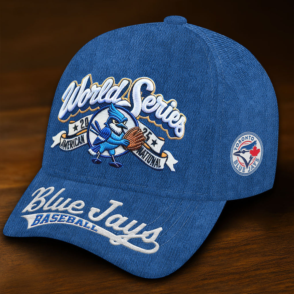 Toronto Blue Jays 2025 American League Champions Classic Cap – HOATT14114
