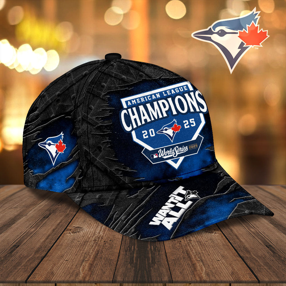 Toronto Blue Jays 2025 American League Champions Classic Cap – HOATT14182
