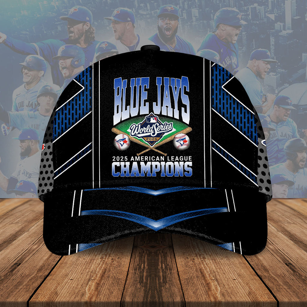Toronto Blue Jays 2025 American League Champions Classic Cap – HOATT14497