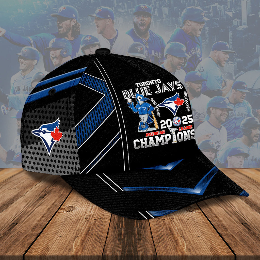 Toronto Blue Jays 2025 American League Champions Classic Cap – HOATT14532