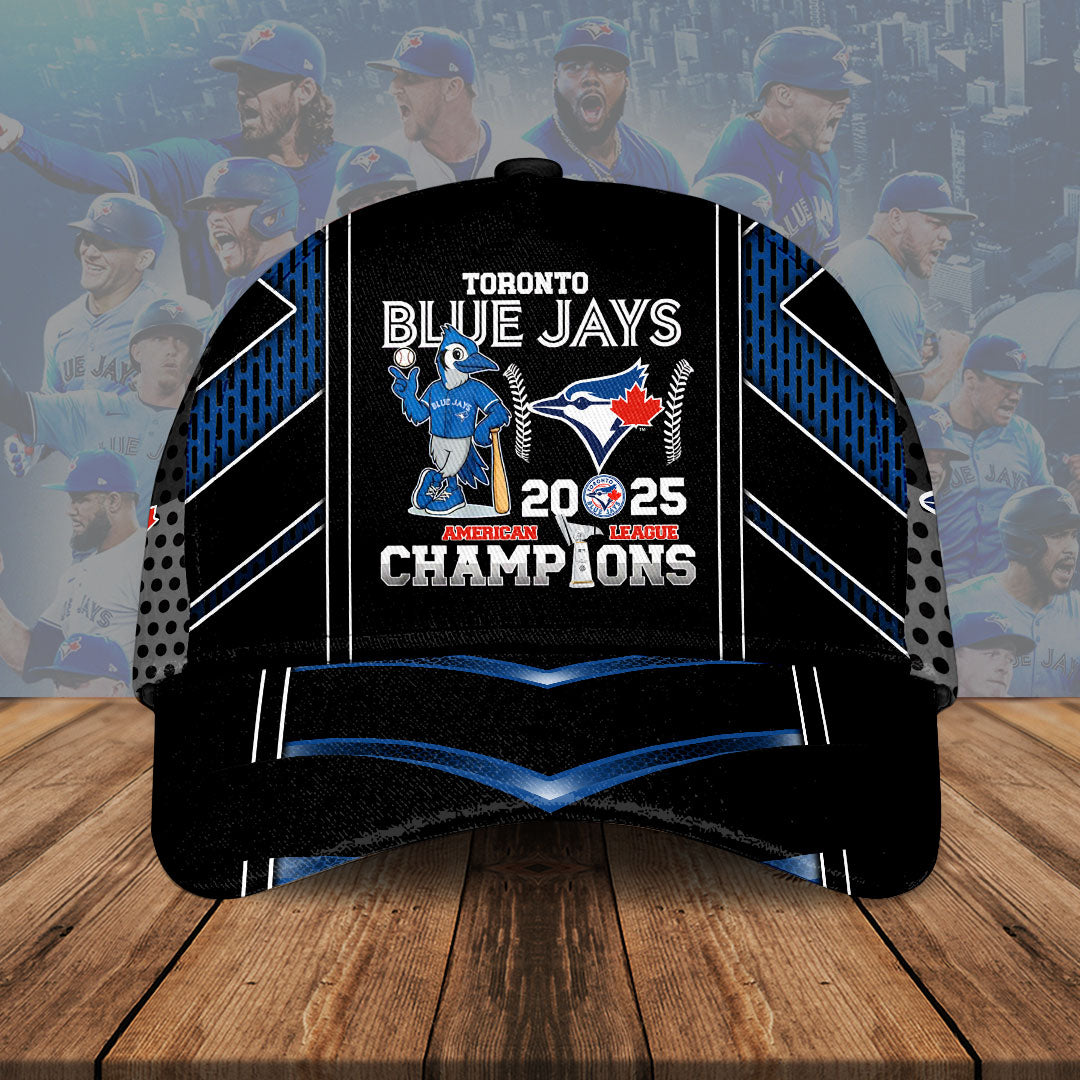 Toronto Blue Jays 2025 American League Champions Classic Cap – HOATT14532