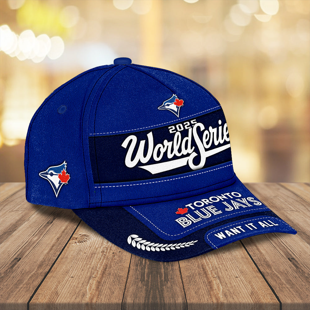 Toronto Blue Jays 2025 American League Champions Classic Cap – MAITM13602